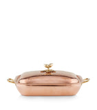 Ruffoni Historia Hammered Copper Oval Casserole (38cm)