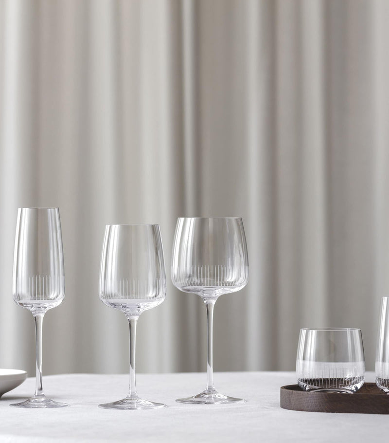 Villeroy & Boch Afina champagne glasses set of 4 120ml (British brand)