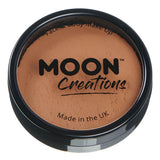 Moon Creations face paint light brown cake pot, imported from the UK