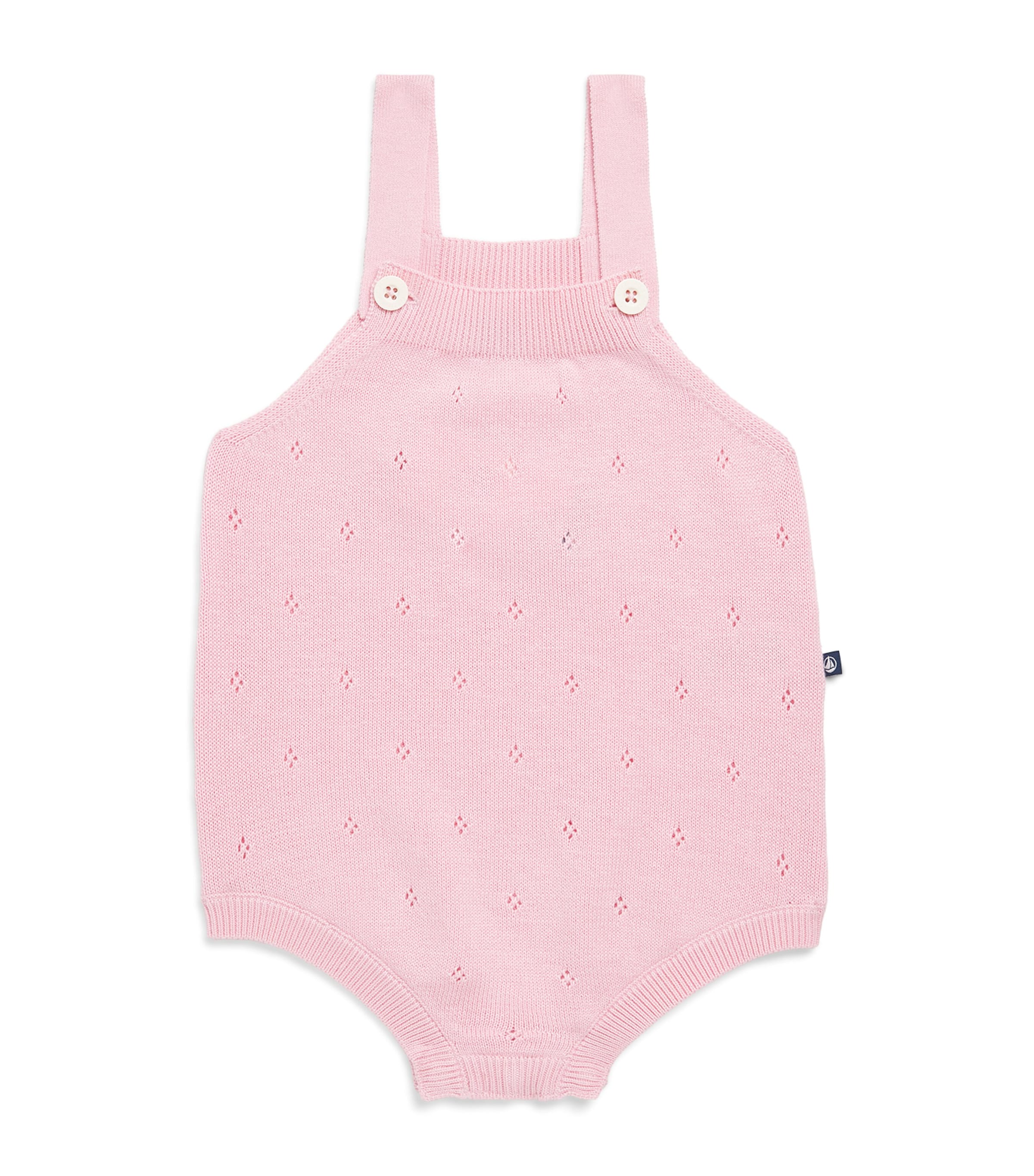 Petit Bateau cotton pointelle bodysuit 1-18 months, imported from the UK