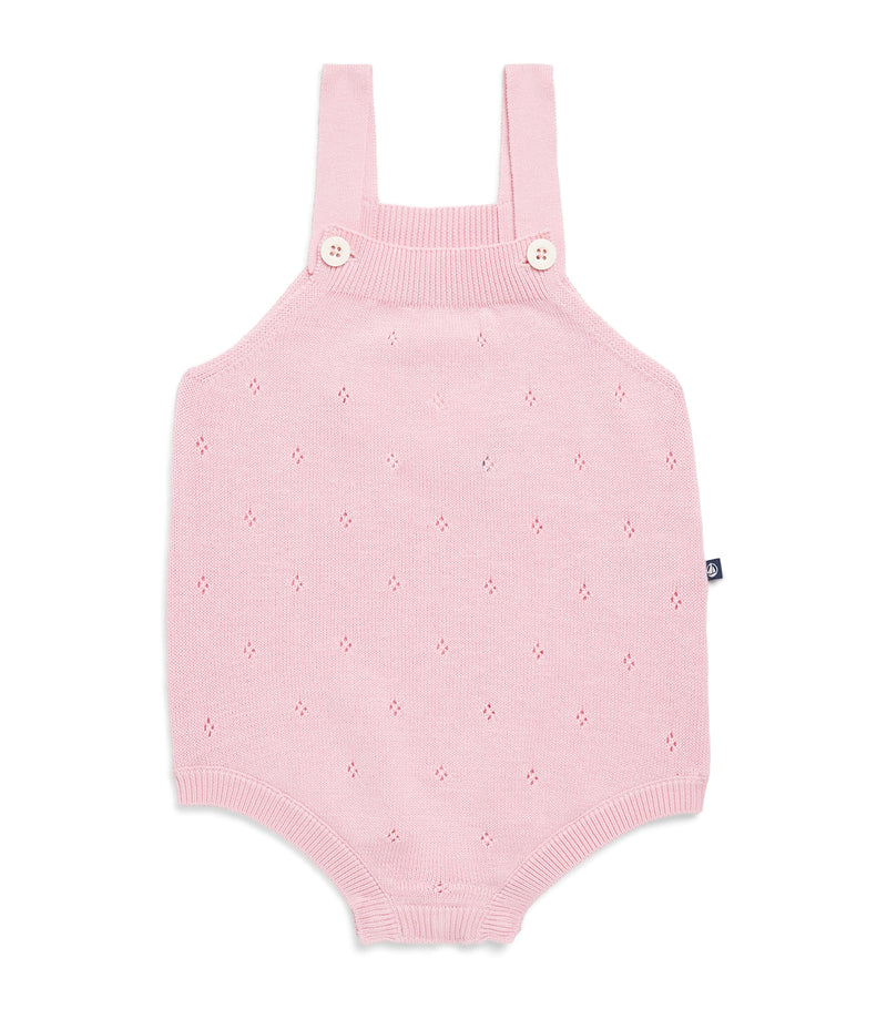 Petit Bateau cotton pointelle bodysuit 1-18 months, imported from the UK