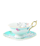 Wedgwood Apple Blossom teacup and saucer (British brand)