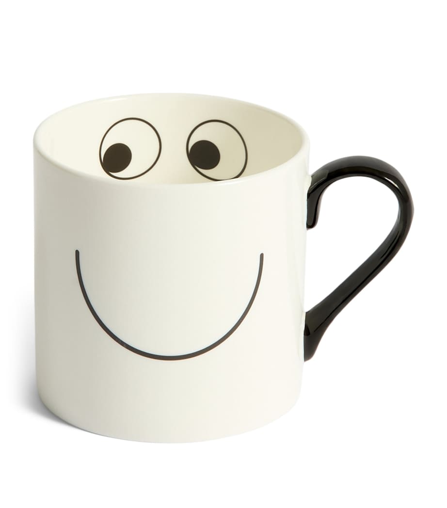 Anya Hindmarch Large Bone China Happy Eyes Mug