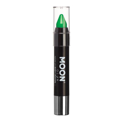 Moon Glow Intense Neon UV Body Crayons Intense Green Face & Body Paint