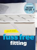 Silentnight White Airmax 800 8cm mattress topper (British brand)