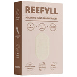 Reefyll foaming hand soap tablets tropical coconut 3 pack, imported from the UK