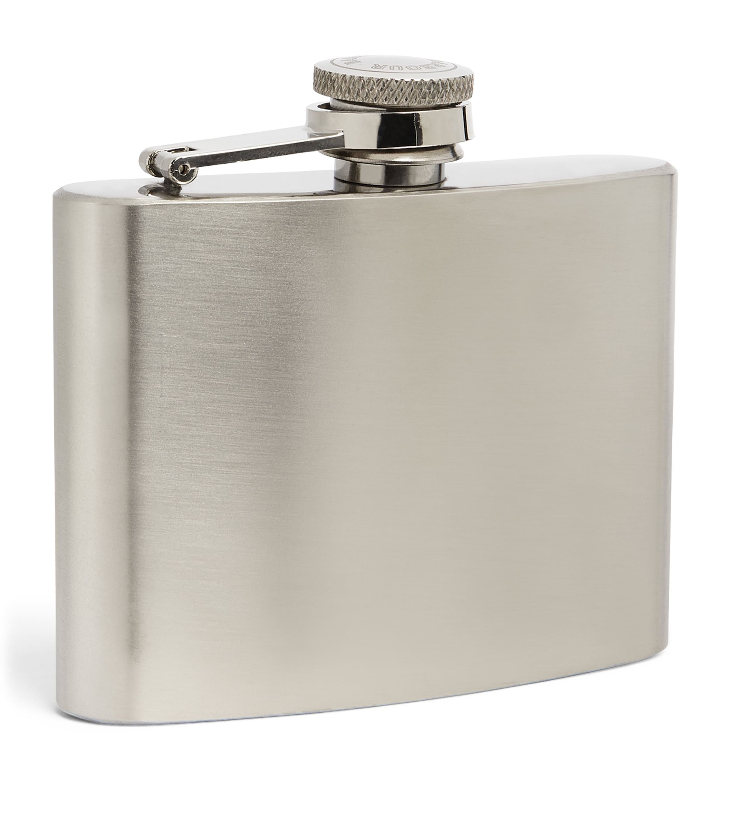 Barbour Leather Hip Flask (113ml)