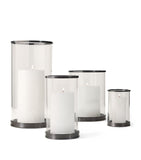 Ralph Lauren Home large modern hurricane candle holder 46cm, imported from the UK