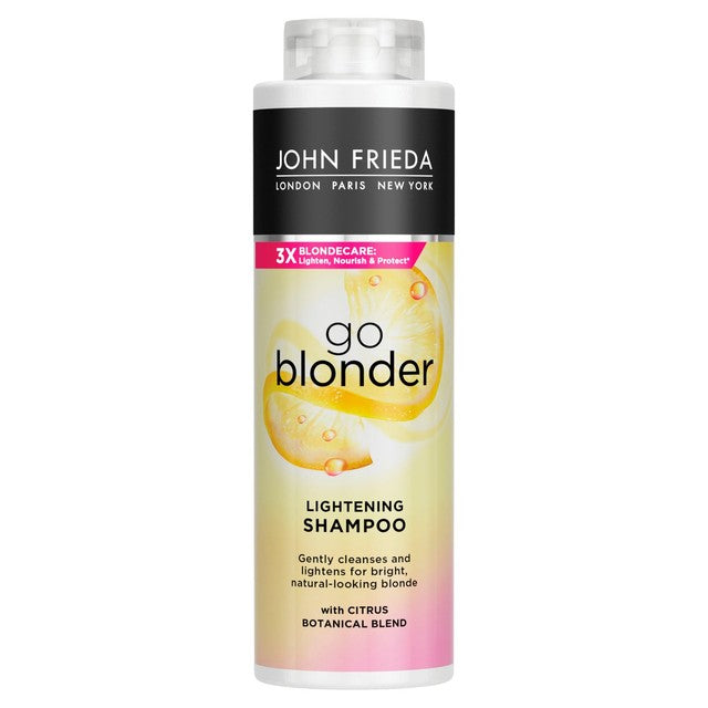 John Frieda Sheer Blonde Go Blonder Shampoo 500ml, imported from the UK