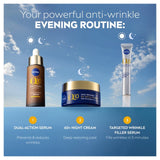 Nivea Q10 Power Anti-Wrinkle 60+ Night Cream 50ml, imported from the UK