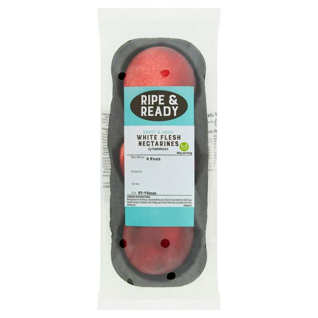 Ripe Ready White Flesh Nectarine Pack of 3