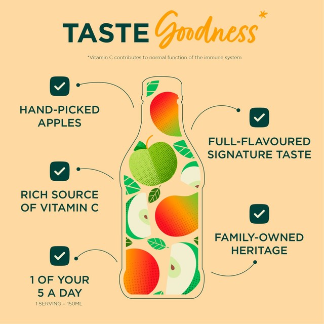 Copella apple & mango fruit juice 900ml - British product