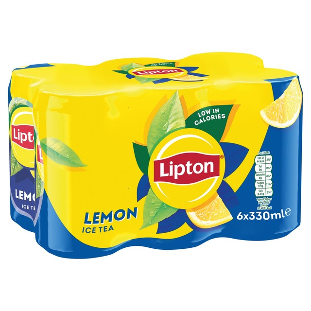 Lipton Ice Tea Lemon 6 x 330ml, UK version