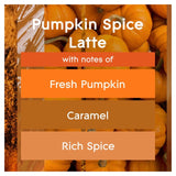 Glade Pumpkin Spice Latte automatic spray refill 269ml, UK version