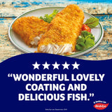 Birds Eye gluten free breaded fish fillets 250g - British product