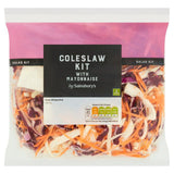 Coleslaw Kit with Cabbage, Carrot, Onion and Mayonnaise 300g