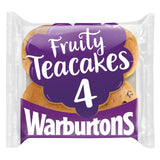 Warburtons fruity teacakes 4 per pack (British brand)