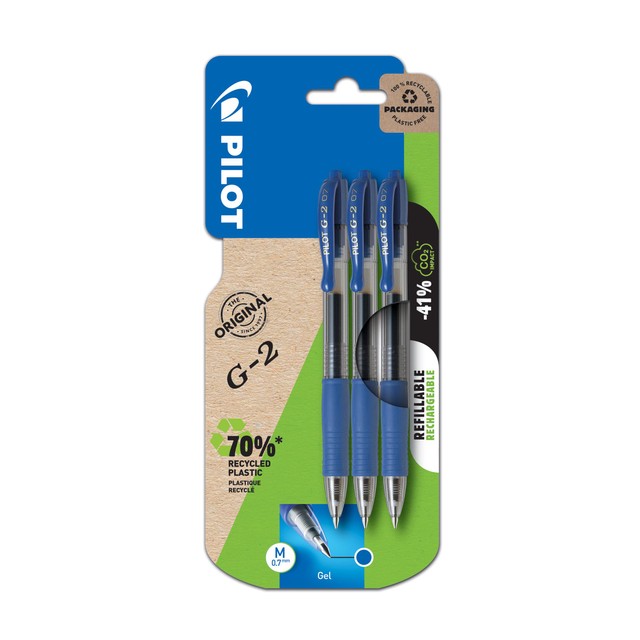 Pilot G2 Blue Rollerball Pen 0.7mm, imported from the UK