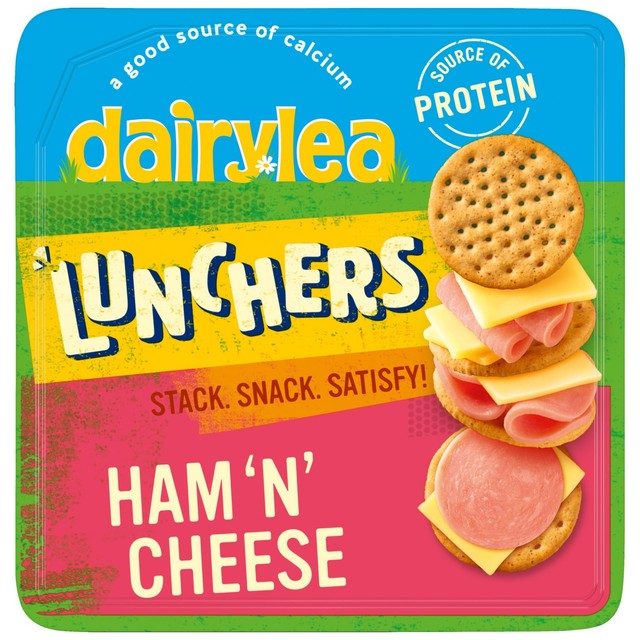 Dairylea ham and cheese snack pack 65g - British product