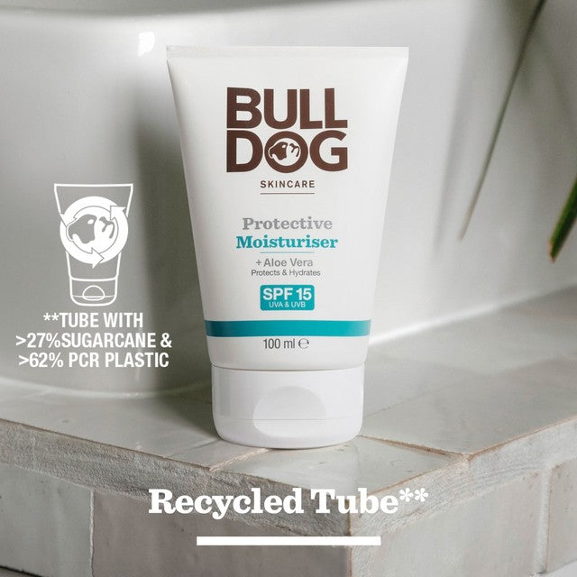 Bulldog SPF15 Moisturiser 100ml, imported from the UK