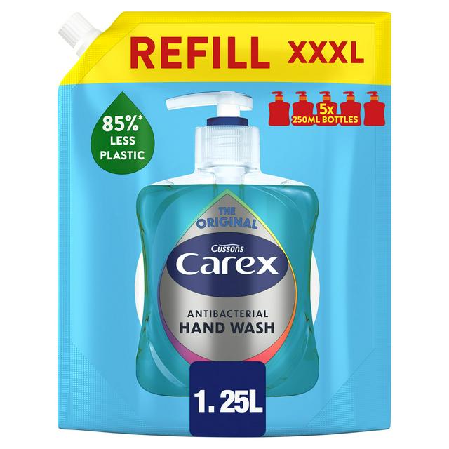 Antibacterial Liquid Hand Wash Refill Pouch 1250ml