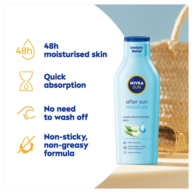 Nivea SUN After Sun Lotion 400ml, imported from the UK