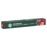 Starbucks Italian Roast coffee capsules 10 pack (British brand)