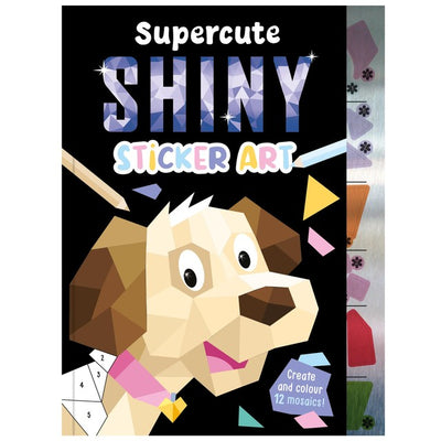 Igloo Books Supercute Shiny Sticker Mosaic Activity Book