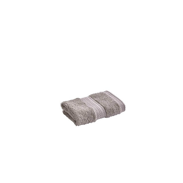 Christy Face Cloth Dove Grey 33 x 33cm - British product