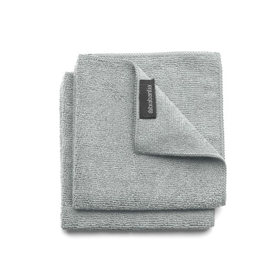 Brabantia SinkSide Microfibre Dish Cloths Mid Grey Set of 2