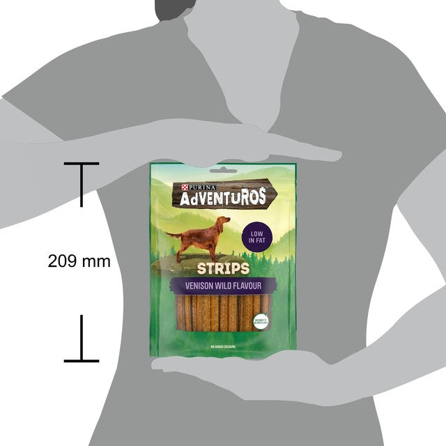 Adventuros Venison Dog Treats 90g - British product