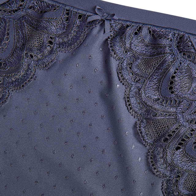 M&S Amelia Lace Full Briefs Thunder 8 - British product