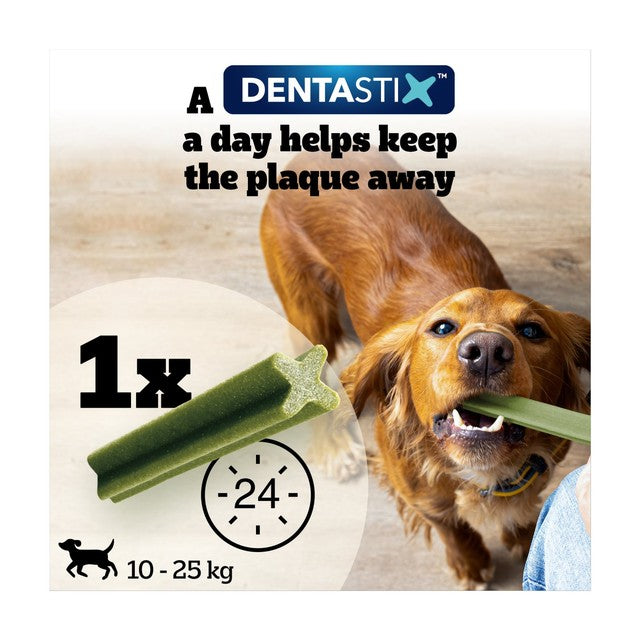 Pedigree Dentastix Fresh Adult Medium dog dental treats, imported from the UK