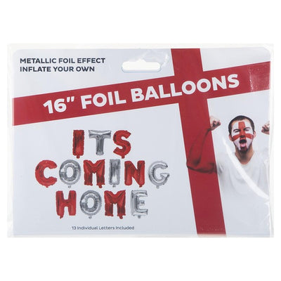 PMS International It's Coming Home Letter Shaped Foil Balloons