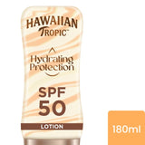 Hawaiian Tropic Hydrating Protection SPF 50 Sun Lotion 180ml, UK version