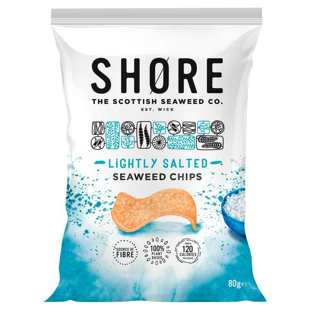Lightly Salted Seaweed and Quinoa Chips 80g
