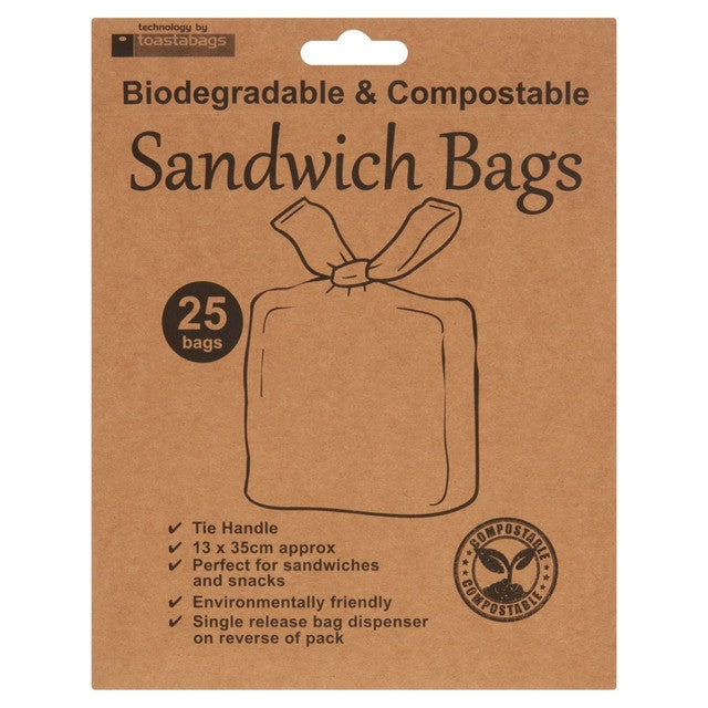 Toastabags Eco sandwich bags 25pk (British brand)