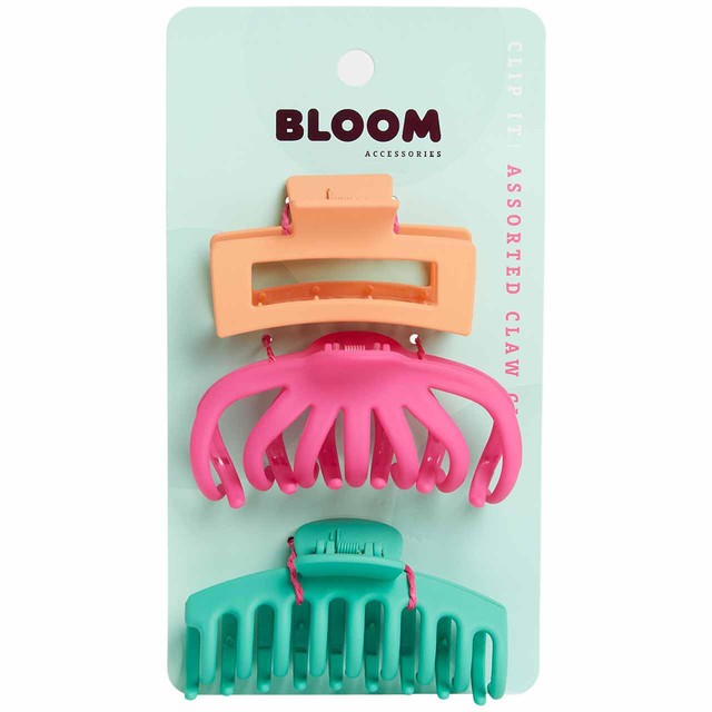 M&S Bloom hair claw clips, imported from the UK