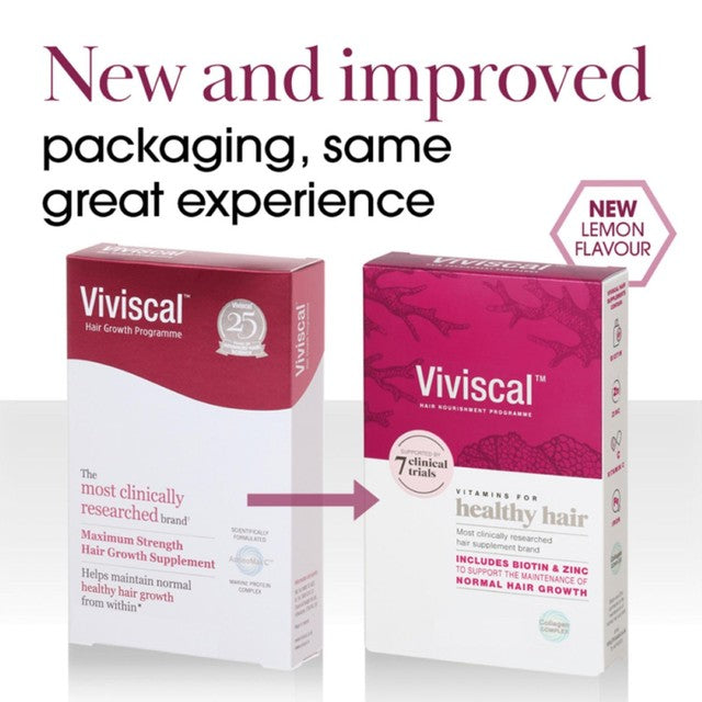 Viviscal hair regrowth tablets 60 tablets (British brand)