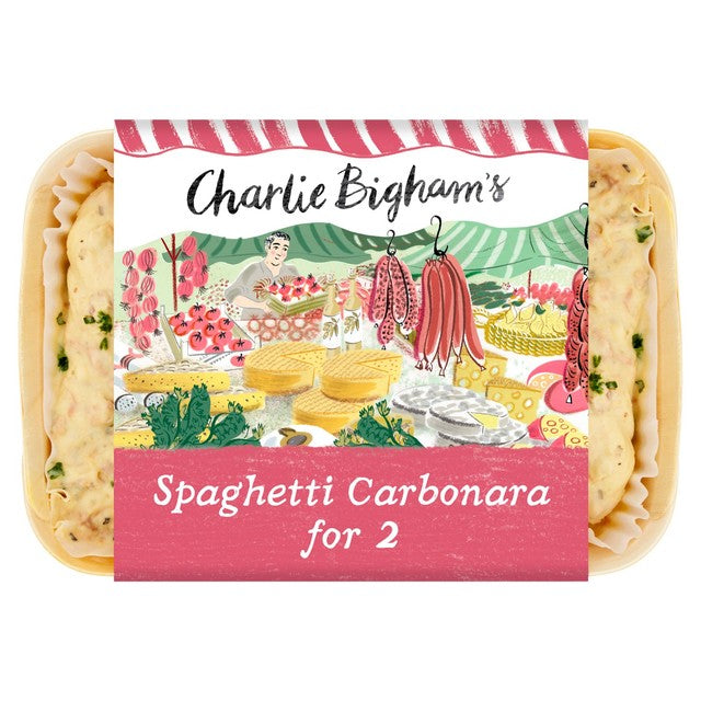 Charlie Bigham's Spaghetti Carbonara ready meal 675g - British product