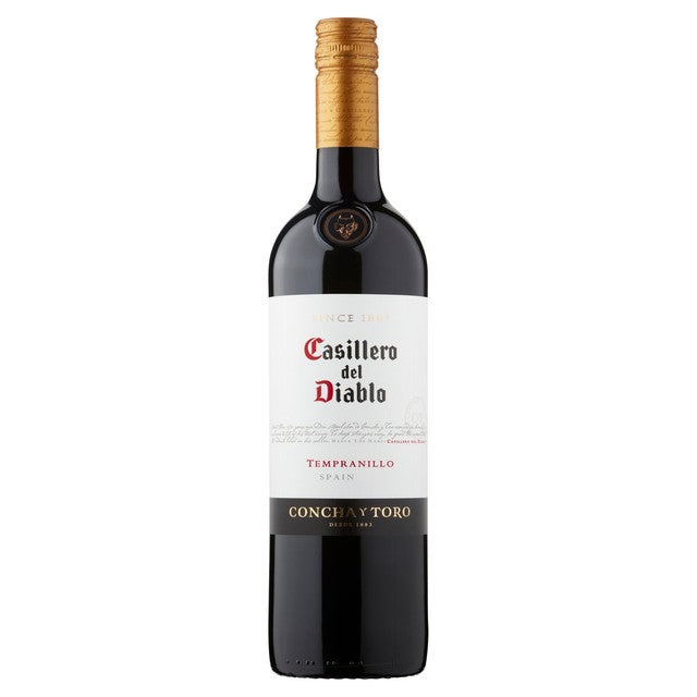 Casillero del Diablo Tempranillo red wine 75cl - British product