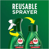 Fairy Skip the Soak Power Spray Fresh dishwashing spray 500ml - British product