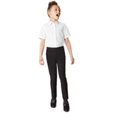 M&S Girls School Shirt White 3 Pack, imported from the UK