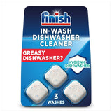 Finish In-Wash Dishwasher Cleaner Tablets 3 Pack - British product