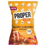 Propercorn salted caramel popcorn 28g, imported from the UK