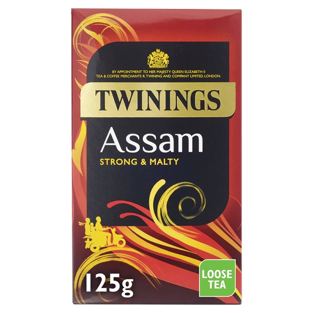 Twinings Assam loose leaf tea 125g (British brand)