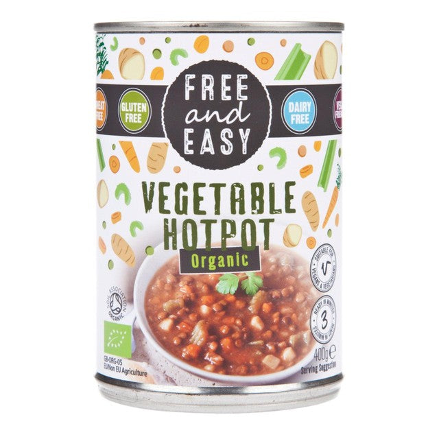 Free & Easy Organic Vegetable Hotpot 400g - British product