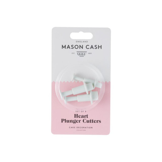 Mason Cash Set of 3 Mini Heart Plungers