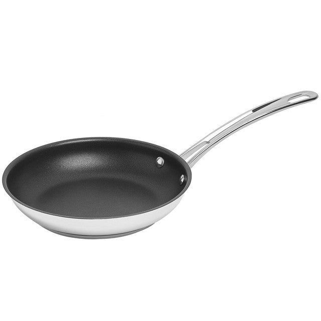 M&S stainless steel non-stick frying pan 20cm, imported from the UK