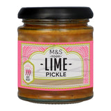 M&S lime pickle 180g, imported from the UK